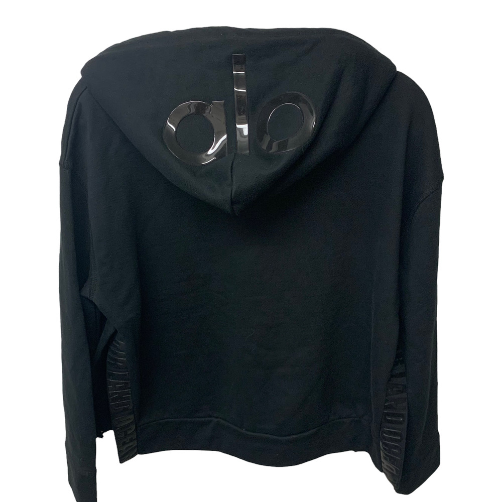 ALO Yoga Sweatshirt Hoodie Logo Black Medium
